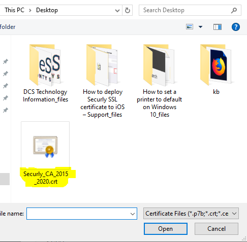 firefox certificate install 5