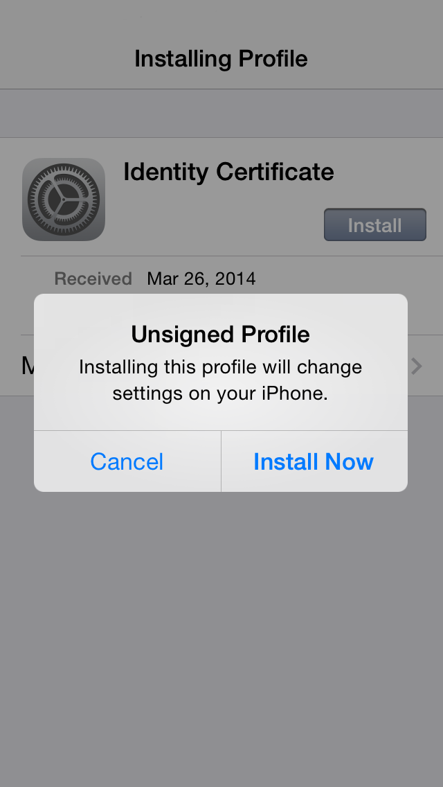 install cert 2