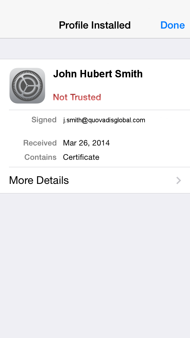 install cert 3