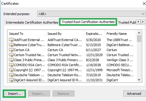 chromeos certificate install 3