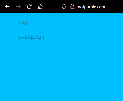 notpurple.com authenticated